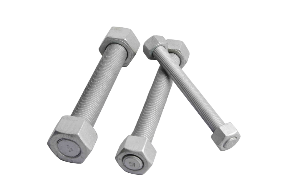 Hot-dip Galvanized Threaded Rod with Nuts
