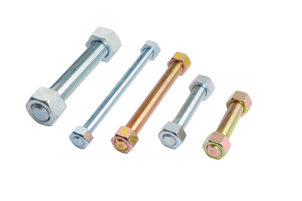 Galvanized Threaded Rod with Nuts